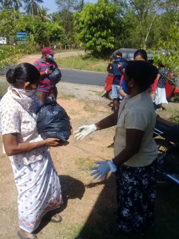 Our Services in Ambanpola Divisional Secretariat During COVID 19
